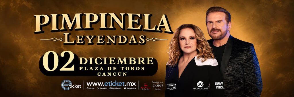 Pimpinela Leyendas en Cancún