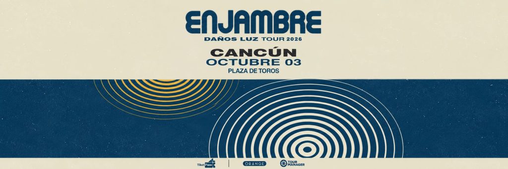 Enjambre - Daños Luz Tour 2026 en Cancún