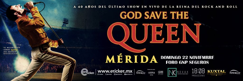 God Save the Queen tributo a Queen en Mérida