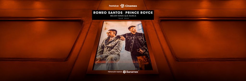 Romeo Santos y Prince Royce en Zapopan 2026